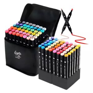 MARCADORES DOBLE PUNTAS-48COLORES