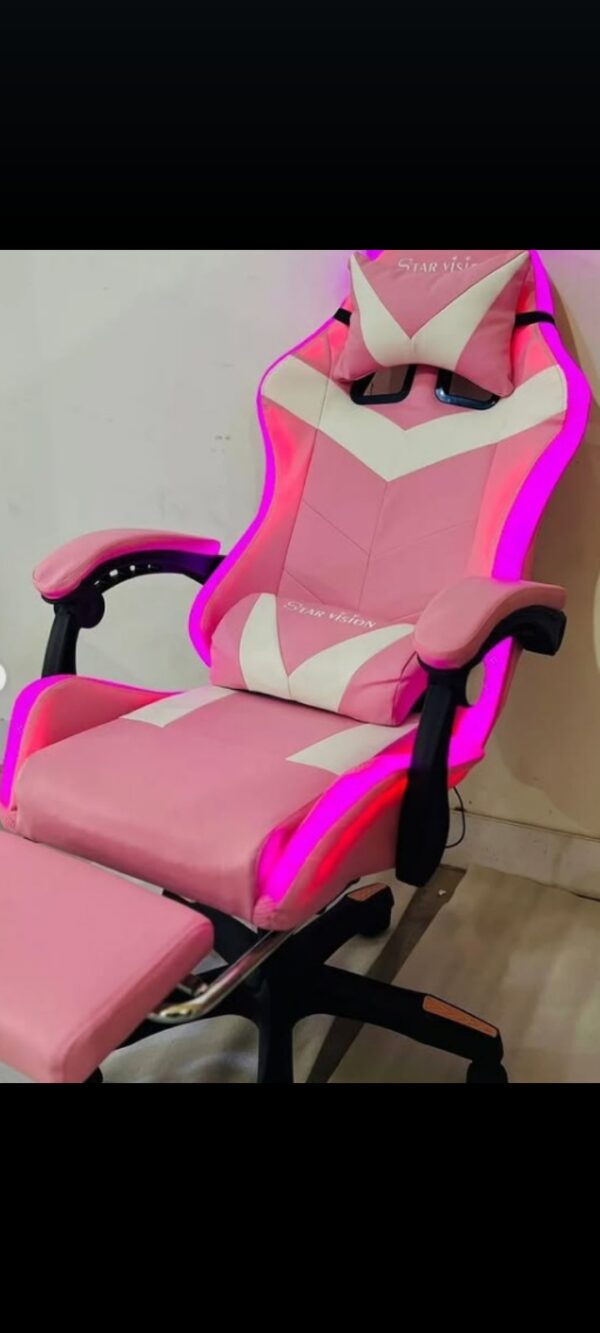 Silla Gamer STAR VISION con luces