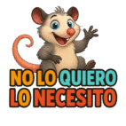 No Lo Quiero, Lo Necesito!