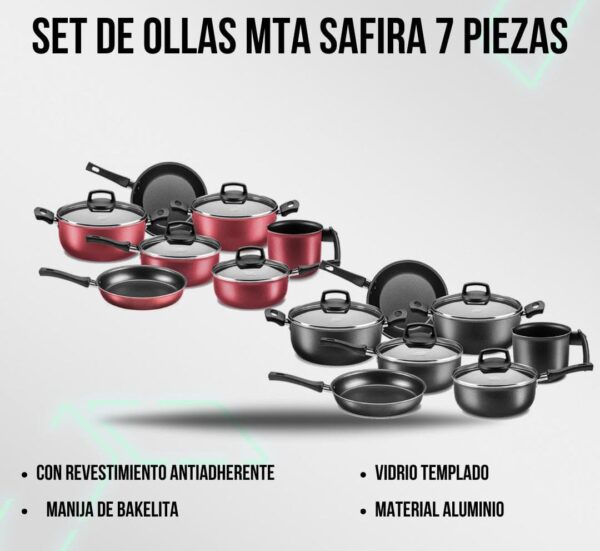 _JUEGO DE 7 PIEZAS MTA SAFIRA
